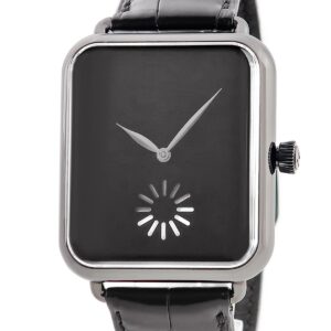 H.モーザー H. MOSER & CIE. スイス アルプウォッチ ファイナルアップグレード 5324-1205 ブラックDLCコーティング 限定 メンズ 腕時計手巻き ブラック 【中古】