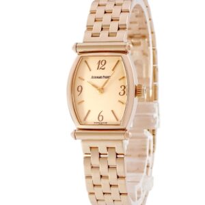 オーデマピゲ AUDEMARS PIGUET カーネギー 79300/1032OR K18PG無垢 ヴィンテージ トノー アラビア バー レディース 腕時計手巻き ベージュ 【中古】中古美品