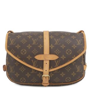 【★3％OFFクーポン】ルイヴィトン LOUIS VUITTON ショルダーバッグ ソミュール 30 モノグラムキャンバス モノグラム ゴールド金具 斜め掛け ダブルフェイス M42256 MB0056 【保存袋】 【中古】中古品