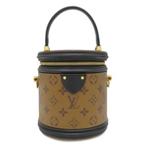ルイヴィトン LOUIS VUITTON 2WAYバッグ カンヌ モノグラムキャンバス モノグラムリバースキャンバス モノグラムリバース ゴールド金具 茶 ハンドバッグ M43986 RFID 【中古】中古美品