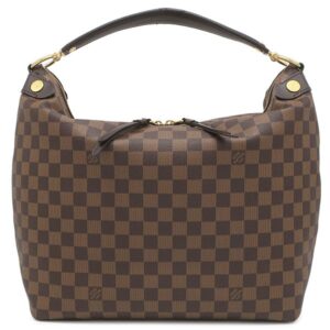 ルイヴィトン LOUIS VUITTON ハンドバッグ ドゥオモホーボー ダミエキャンバス ダミエエベヌ ゴールド金具 茶 ショルダーバッグ 肩掛け N41861 AR4187 【中古】