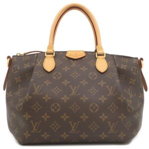 【★3％OFFクーポン】ルイヴィトン LOUIS VUITTON 2WAYバッグ テュレン PM モノグラムキャンバス モノグラム ゴールド金具 茶 ショルダー ハンドバッグ M48813 SR2195 【保存袋】 【中古】中古品