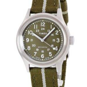 タイメックス TIMEX MK1 メカニカル キャンパー TW2U6900 カーキグリーン オリーブ アラビア メンズ 腕時計手巻き カーキグリーン 【中古】中古美品