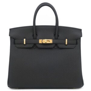 エルメス HERMES ハンドバッグ バーキン25 トゴ ブラック ゴールド金具 新品 未使用 黒 2025年製 K 【箱】 【中古】