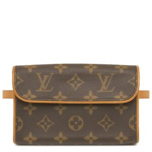 【★3％OFFクーポン】ルイヴィトン LOUIS VUITTON ウエストバッグ ポシェット フロランティーヌ モノグラムキャンバス モノグラム ゴールド金具 ベルトバッグ M51855 FL0053・FL0023 【保存袋】 【中古】中古美品