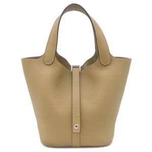 エルメス HERMES ハンドバッグ ピコタンロック 18 PM トリヨンクレマンス デュンヌ シルバー金具 新品 未使用 2026年製 G 【箱】 【中古】未使用保管品