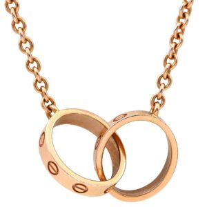 カルティエ Cartier ネックレス ベビーラブ ピンクゴールド 18金 18K 750PG B7212300 【保証書】 【中古】中古品