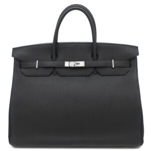 エルメス HERMES ハンドバッグ バーキン40 トゴ ブラック シルバー金具 黒 X刻印 【保存袋】 【中古】