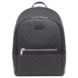 グッチ GUCCI リュック・デイパック GGスプリーム バックパック GGスプリームキャンバス ブラック シルバー金具 黒 771158 【中古】中古美品