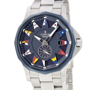 コルム CORUM アドミラル レジェンド 42 395.113.20/V750 AB50 新品同様 ブルーPVD 信号旗 12角形 日本限定 メンズ 腕時計自動巻き ブルー 【中古】
