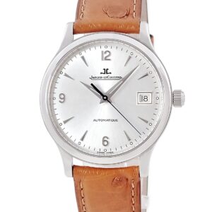 ジャガールクルト JAEGER LECOULTRE マスター コントロール カレンダー Q4008520 826.8.A0 デイト 薄型 限定 メンズ 腕時計自動巻き シルバー 【中古】中古美品