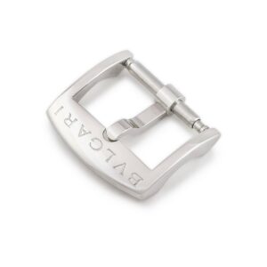 ブルガリ BVLGARI 腕時計パーツ 純正 ステンレススチール シルバー 尾錠 14mm幅対応 ステンレススチール SS ピンバックル パーツ 替え スペア シルバー 【中古】