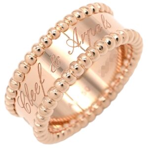 ヴァンクリーフアーペル Van Cleef & Arpels リング 指輪 ペルレ シニアチュール ローズゴールド #52(JP12) ピンクゴールド 750AU 18K 11.5号 VCARN32400 【中古】