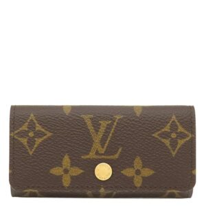 ルイヴィトン LOUIS VUITTON キーケース ミュルティクレ 4 モノグラムキャンバス モノグラム ゴールド金具 鍵入れ 4連 4本 M69517 FL0065 【中古】新品同様品