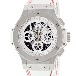 ウブロ HUBLOT ビッグバン アエロバン オールホワイト 311.SE.2113.VR.JDR14 スモールセコンド 日本限定 メンズ 腕時計自動巻き ホワイト 【中古】中古美品