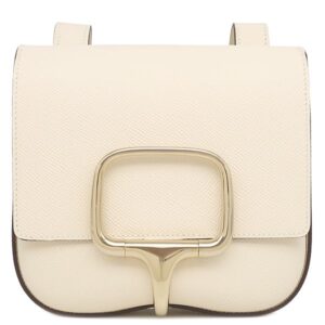 エルメス HERMES ショルダーバッグ デッラ カヴァッレリア ミニ ヴォーエプソン ナタ ゴールド金具 アイボリー W刻印(2024年製) 【箱】 【中古】
