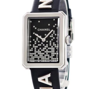 シャネル CHANEL ボーイフレンド ウォンテッド ドゥ シャネル H7470 ブラック 黒 数量限定 レディース 腕時計クオーツ ブラック 【中古】中古美品