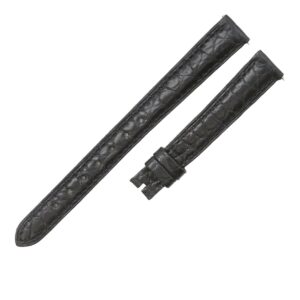 フランクミュラー FRANCK MULLER 腕時計パーツ トノウカーベックス インターミディエ(2250/2251/2252)用 クロコダイル ブラック 未使用 純正 クロコ ベルト 12mm 黒 【中古】未使用保管品