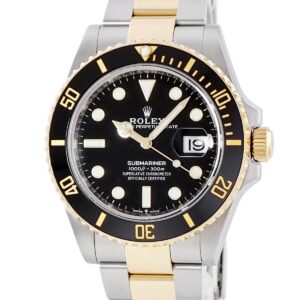 ロレックス ROLEX サブマリーナー デイト 126613LN ランダム番 K18YG×SS コンビ ブラック ベンツ針 メンズ 腕時計自動巻き ブラック 【中古】中古美品