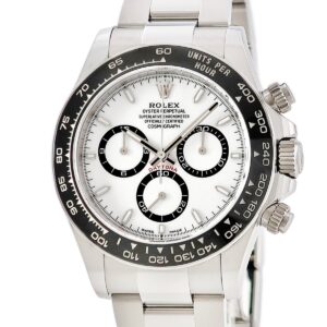 ロレックス ROLEX コスモグラフ デイトナ 126500LN ランダム番 パンダダイヤル 白 ホワイト メンズ 腕時計自動巻き ホワイト 【中古】