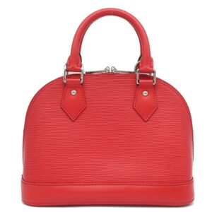 【★3%OFFクーポン】ルイヴィトン LOUIS VUITTON 2WAYバッグ アルマBB エピレザー コクリコ シルバー金具 赤 ハンドバッグ ショルダー 鍵・パドロック欠品 M41160 SN3176 【中古】中古美品