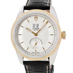 チュードル TUDOR グラマー ダブルデイト 57103 I番 K18YG×SS シルバー スモールセコンド チューダー メンズ 腕時計自動巻き シルバー 【中古】中古美品